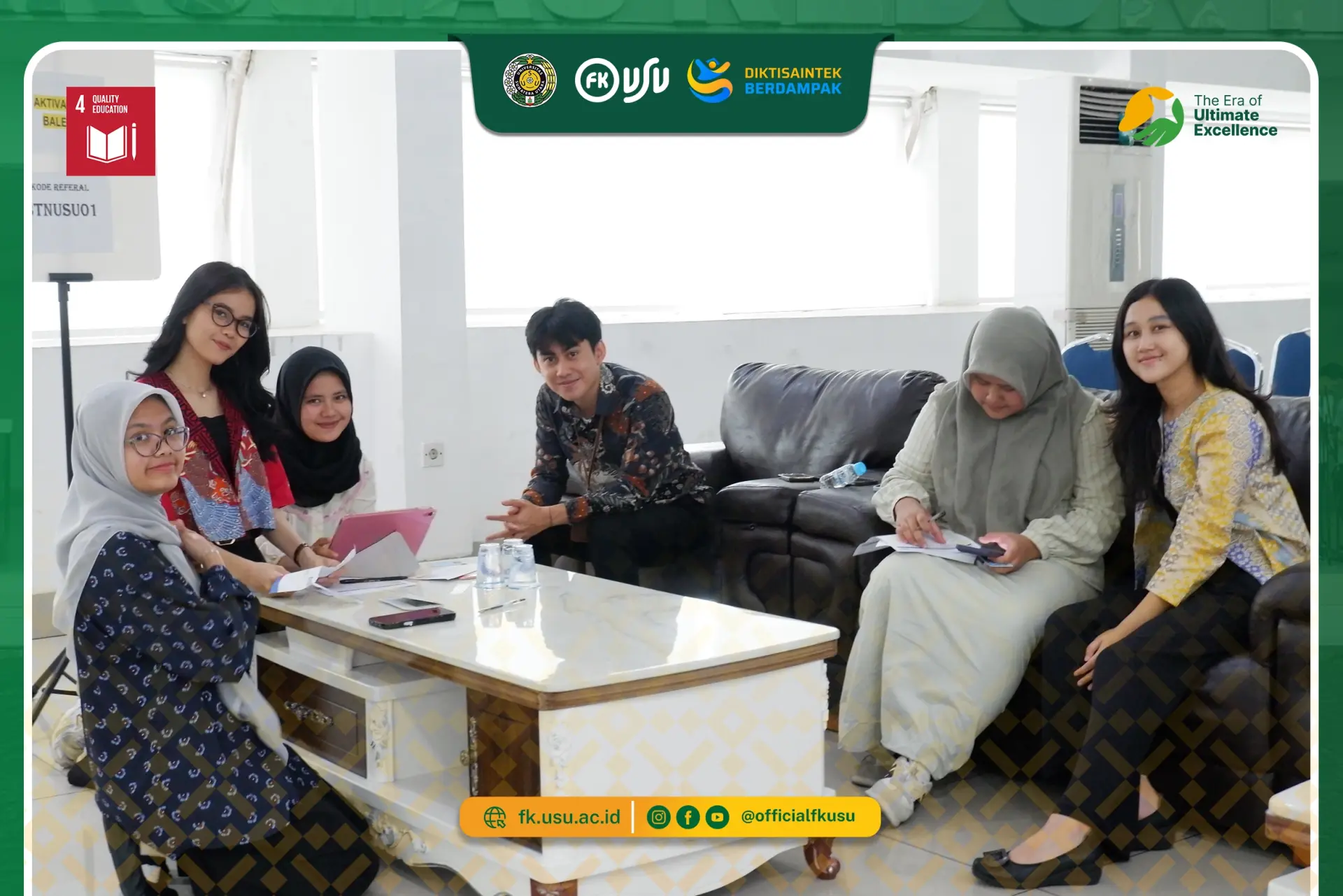 Pembagian KTM Mahasiswa Baru 2026/2027 Berlangsung di Lingkungan FK USU